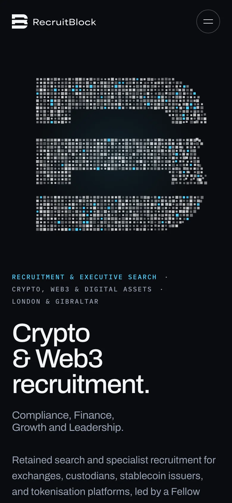 RecruitBlock, preview site